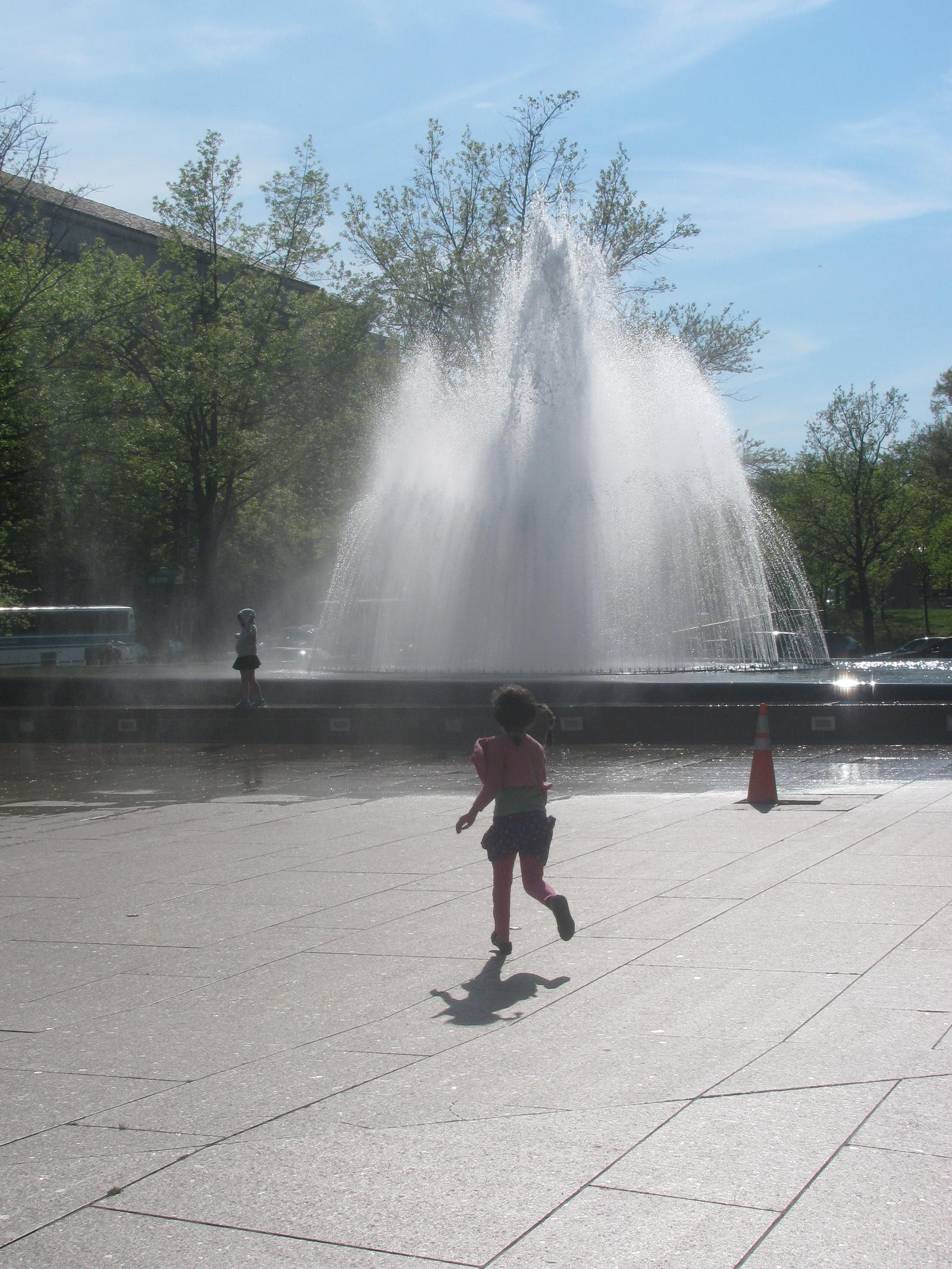 Freedom Plaza Fountain Returns to Service After Restoration Project